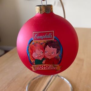 Campbell’s Soup collectible glass ornament (2003)